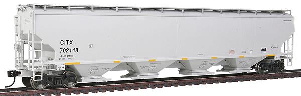 Walthers 920-105809 HO Scale CITX Trinity 4-Bay Covered Hopper #702148
