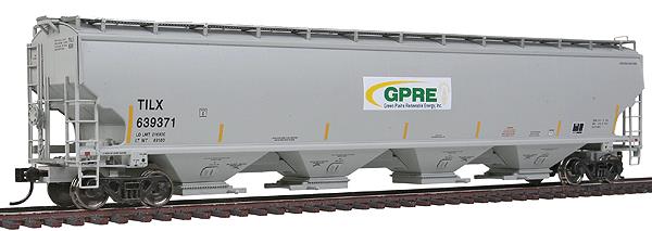 Walthers 920-105815 HO GPRE Trinity 4-Bay Covered Hopper #639371