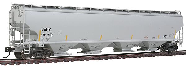 Walthers 920-105817 HO NAHX 67' Trinity 6351 4-Bay Covered Hopper #101049