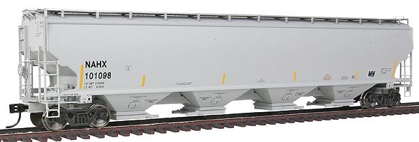 Walthers 920-105818 HO Scale NAHX 61' Trinity 6351 4-Bay Covered Hopper #101098