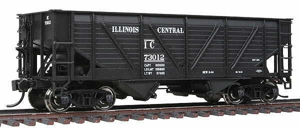 Walthers 920-105902 HO Illinois Central 34' Wood War Emergency Hopper RTR #73012