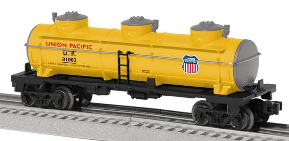 Lionel 6-81002 Union Pacific 3-Dome Tank Car