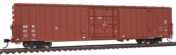 Walthers 932-42454 HO Minnesota, Dakota & Western 60' Gunderson Boxcar #6233 (R