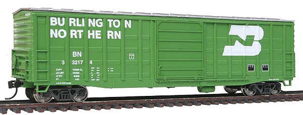 Walthers 932-60801 HO BN 50'  Waffle-Side Box Car #332174
