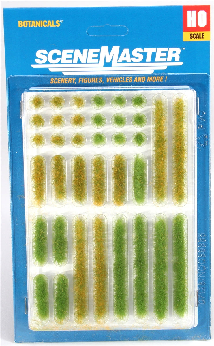 Walthers 949-1104 HO Spring Grass Tufts & Strips - Botanicals™