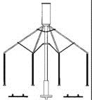 Stewart 114 HO Double-Track Diesel Sand Tower Kit