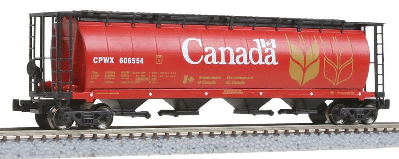 InterMountain 85102-05 Z CPWX 59' 4-Bay Cylindrical Hopper #606554