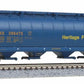 InterMountain 85103 Z ALNX 59' 4-Bay Cylindrical Covered Hopper - Trough Hatch
