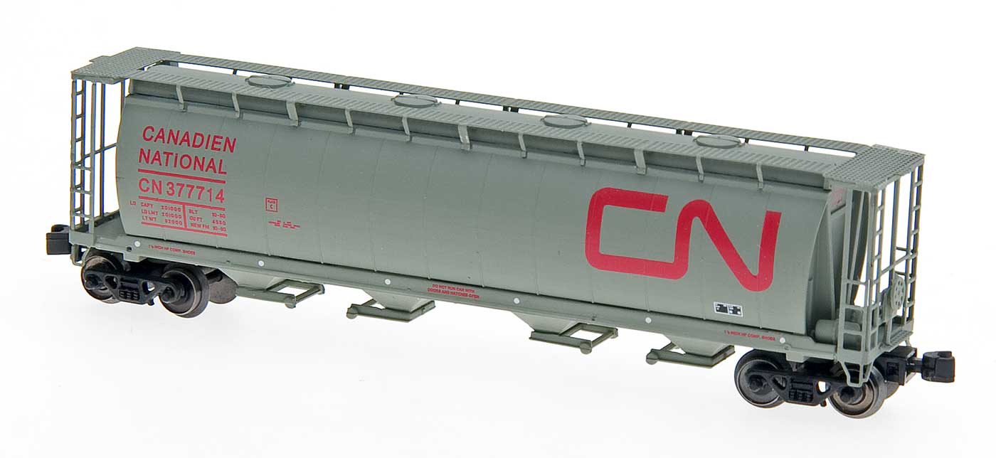 InterMountain 85205 Z Canadian National 59' 4-Bay Cylindrical Covered Hopper