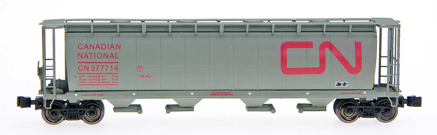 InterMountain 85205 Z Canadian National 59' 4-Bay Cylindrical Covered Hopper