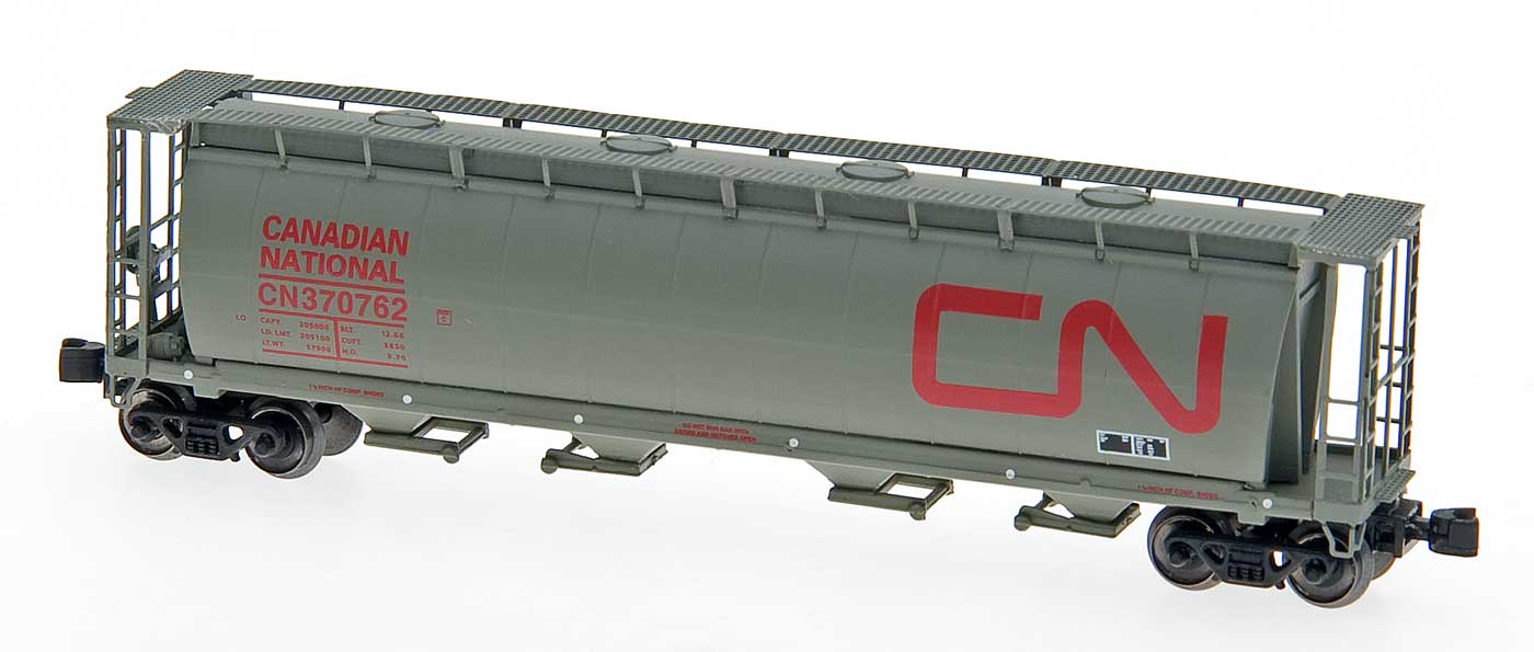 InterMountain 85232 Z UNPX-ALCAN Chemical 59' 4-Bay Cylindrical Covered Hopper
