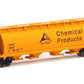 InterMountain 85232 Z UNPX-ALCAN Chemical 59' 4-Bay Cylindrical Covered Hopper