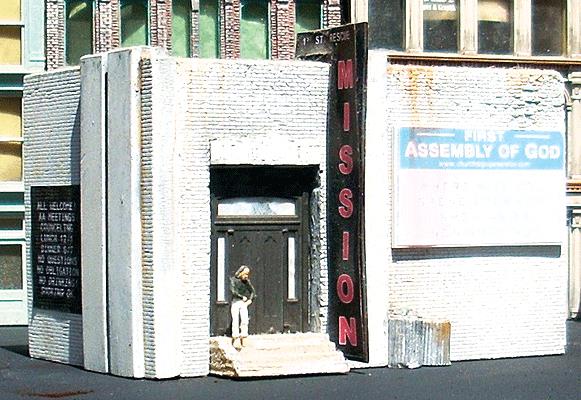 Downtown Deco 2016 N 1st Street Rescue Mission (Plaster Kit)