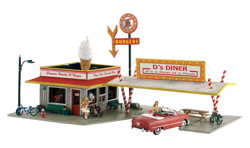 Woodland Scenics PF5208 N D's Diner Building