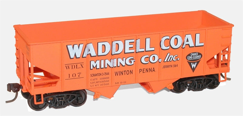 Accurail 2576 HO WADDELL COAL HOPPER
