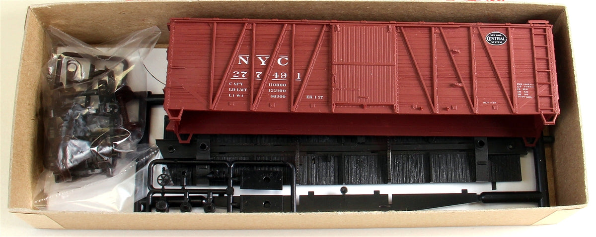 Accurail 43051 HO NYC 40' WOOD BOXCAR