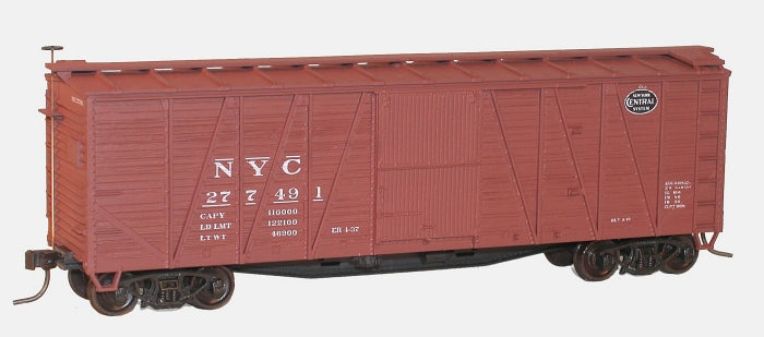 Accurail 43051 HO NYC 40' WOOD BOXCAR