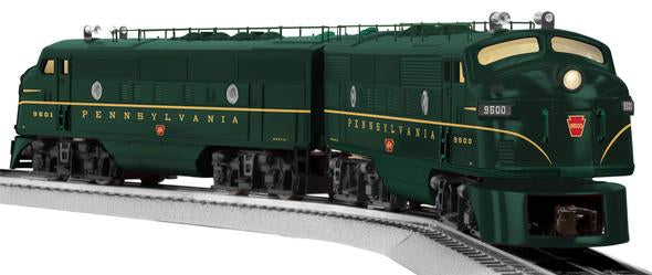 Lionel 6-81453 O Gauge PRR "Signature Line" F# AA Diesel Locomotive Set w/Legacy