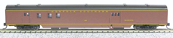 Con-Cor 40144 N NS 85' Smooth-Side Railway Post Office w/Micro-Trains Couplers