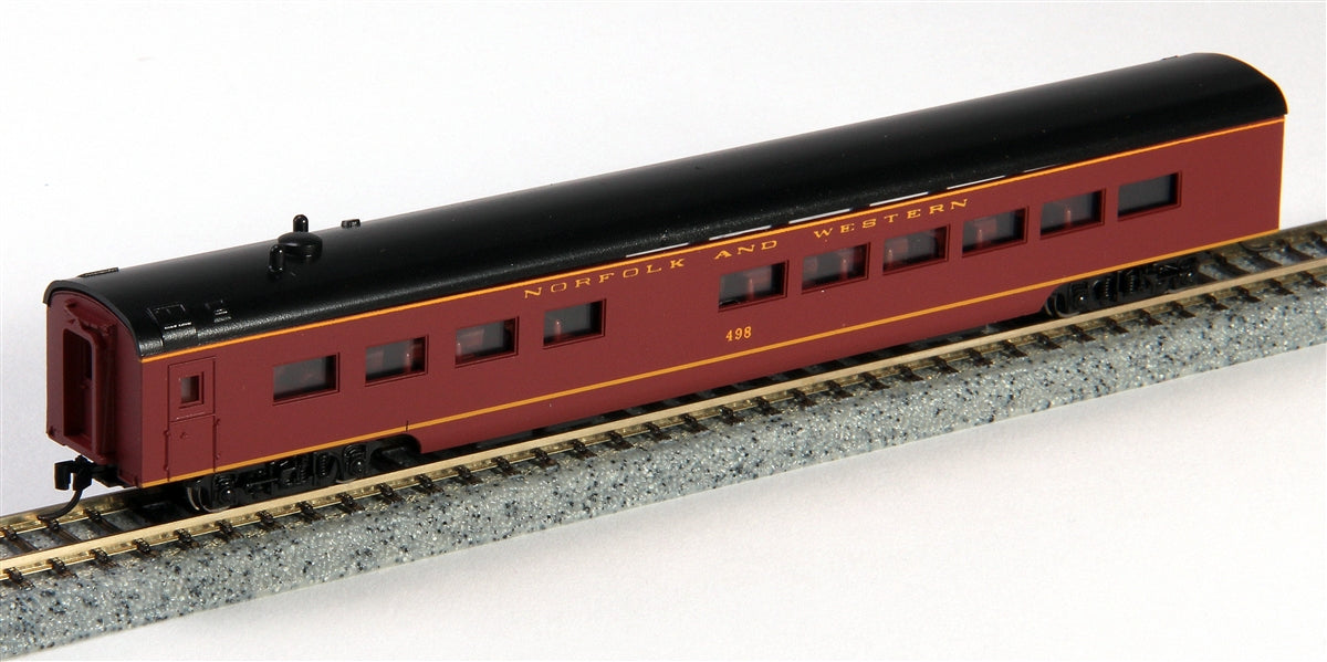 Con-Cor 40272 N Norfolk & Western 85' Smooth-Side Diner Car
