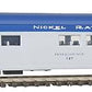 Con-Cor 407126 N Nickel Plate Road 85' Smooth Side Diner Car