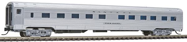 Con-Cor 41276 N Santa Fe Budd 85' Corrugated-Side 10-6 Sleeper Car