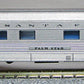 Con-Cor 41276 N Santa Fe Budd 85' Corrugated-Side 10-6 Sleeper Car