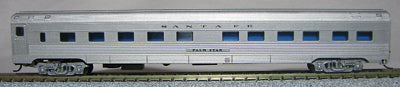 Con-Cor 41276 N Santa Fe Budd 85' Corrugated-Side 10-6 Sleeper Car