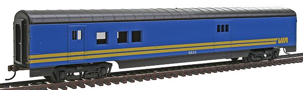 Con-Cor 932 HO VIA Rail 72' Smooth-Side Railway Post Office