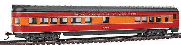 Con-Cor 962 HO Southern Pacific "Daylight" 72' Smooth-Side Observation Car