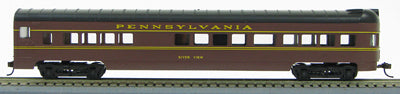 Con-Cor 965 HO Pennsylvania Railroad 72' Smooth-Side Observation Car
