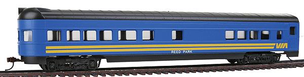 Con-Cor 972 HO VIA Rail Canada 72' Smooth-Side Observation Car