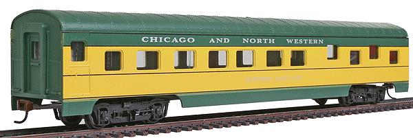 Con-Cor 996 HO Chicago & North Western 72' Smooth-Side Sleeper Car