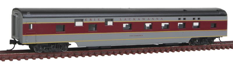 Con-Cor 40080 N EL 85' Smooth-Side Sleeper Car with Micro-Train Couplers
