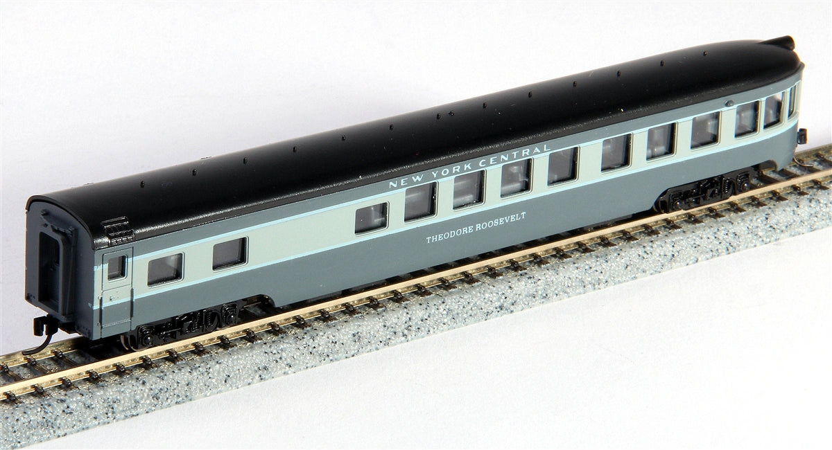 Con-Cor 40185 N New York Central 85' Smooth-Side Observation