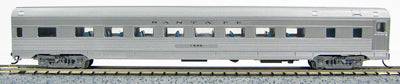 Con-Cor 41251 N Santa Fe Budd 85' Corrugated-Side Coach Car