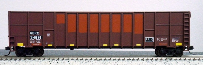 Gunderson Deep-Rib Wood Chip Gondola - Ready to Run