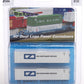 Deluxe Innovations 5131 N ZIM 40' Dual Logo Panel Container (Pack of 2)