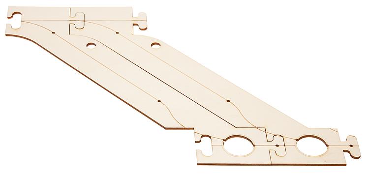 Faller 161943 Car System Laser-Street Section (Less Guide Wire) - Kit