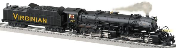 Lionel 6-11402 O Virginian Legacy USRA 2-8-8-2 Y-3 Steam Locomotive #737