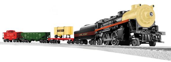 Lionel 6-30183 2-4-2 Scout LionChief O Gauge Steam Freight Train Set