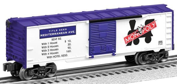 Lionel 6-39379 Mediterranean/St.James Monopoly Boxcars (Set of 2)