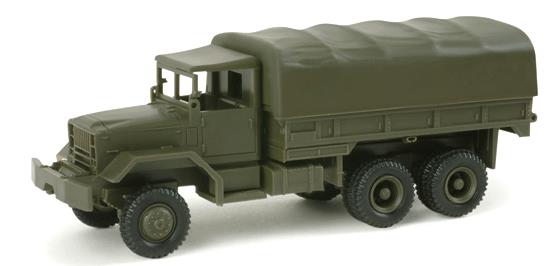 Herpa 743341 M54 6x6 5-Ton Cargo Transport w/Canvas Cover - Roco Mini-Tanks