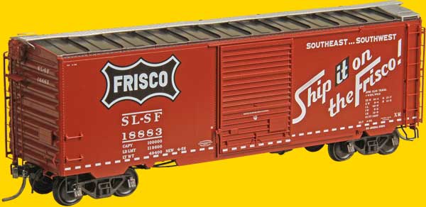 Kadee 5312 HO St. Louis-San Francisco PS-1 40' Boxcar #18883
