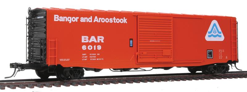 Kadee 6364 HO Bangor & Aroostook Pullman-Standard PS-1 50' Boxcar #6019