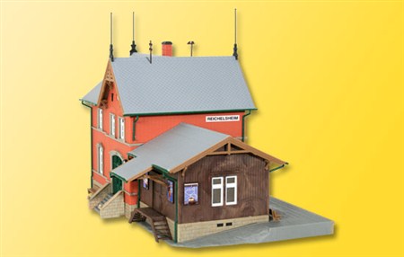Kibri 39492 HO Scale Reichelsheim Station Kit