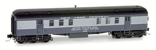 Micro-Trains 14000130 N New York Central 60' RPO Heavyweight Passenger Car #4819