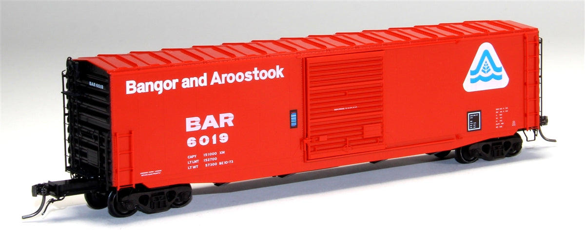 Kadee 6364 HO Bangor & Aroostook Pullman-Standard PS-1 50' Boxcar #6019