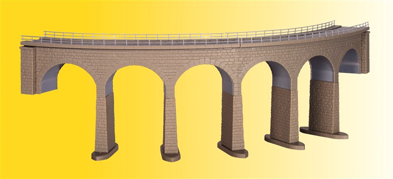 Kibri 37665 Crvd Viaduct w/Ice 31cm