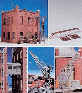 Kibri 38101 HO Scale Lifting Equipment Set with Crane